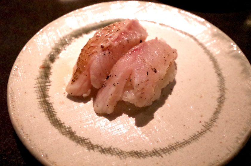 山さん寿司のノドグロ寿司