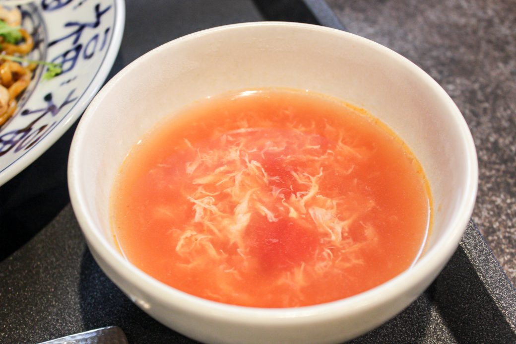 小菜一碟(シャオツァイイーデェ)のトマトたまごスープ